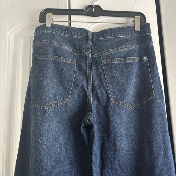 Anthropologie Dark Wide Leg Jeans - Picture 3 of 6